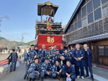 美濃まつり「山車」巡行（4月14日）